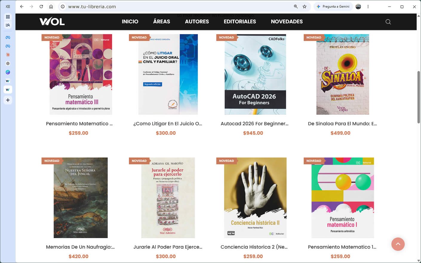 WOL: conexión entre librería física y tienda online