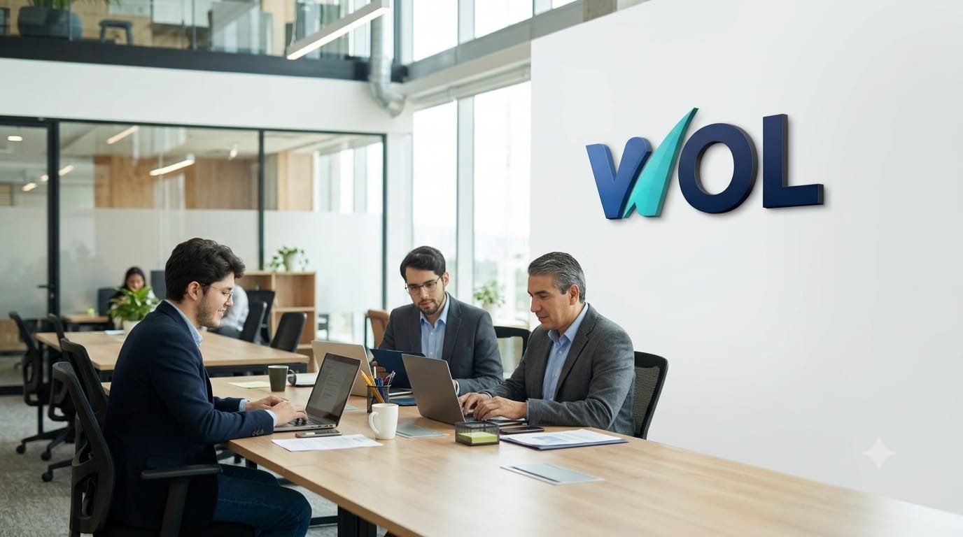 Staff WOL trabajando en un proyecto